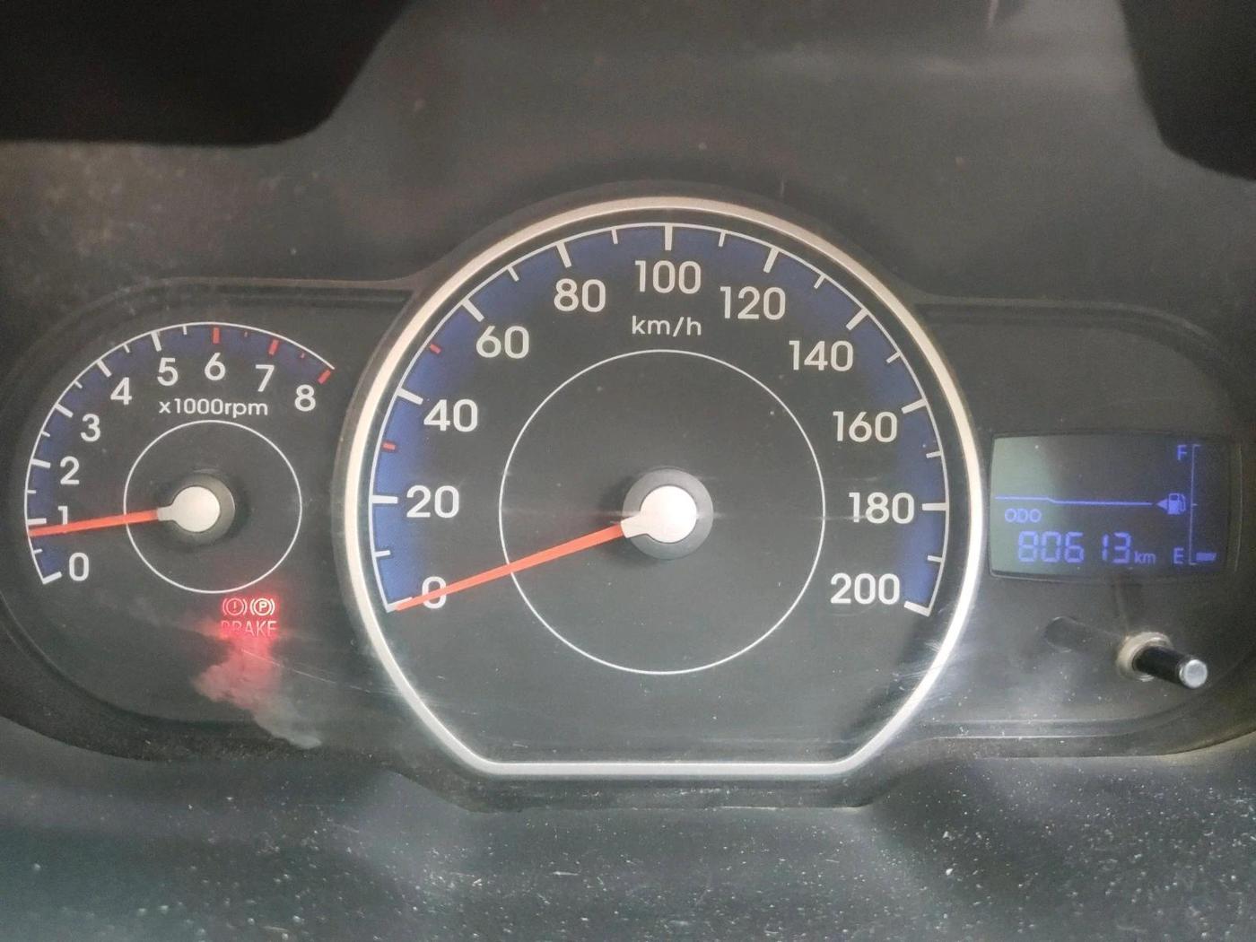 2011 Hyundai i10 MAGNA 1.1, Petrol, Manual, 80,613 km, interior