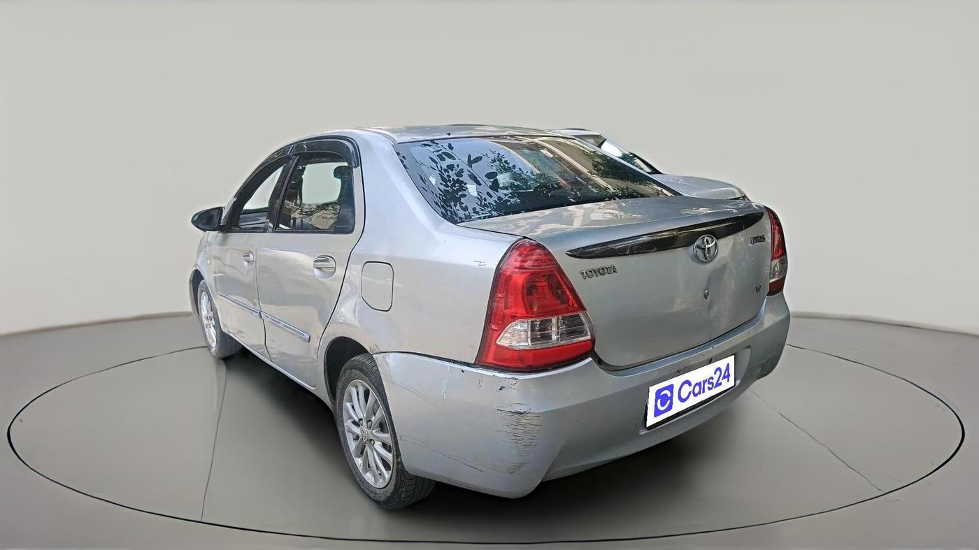 2011 Toyota Etios V, Petrol, Manual, 95,515 km, exterior