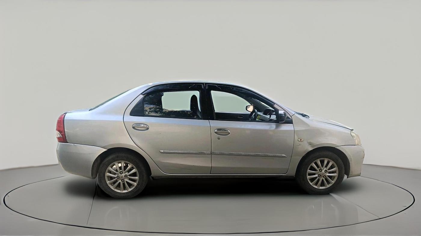 2011 Toyota Etios V, Petrol, Manual, 95,515 km, exterior