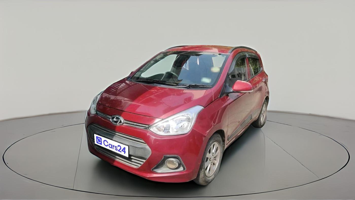 2016 Hyundai Grand i10 ASTA AT 1.2 KAPPA VTVT, Petrol, Automatic, 92,602 km, exterior
