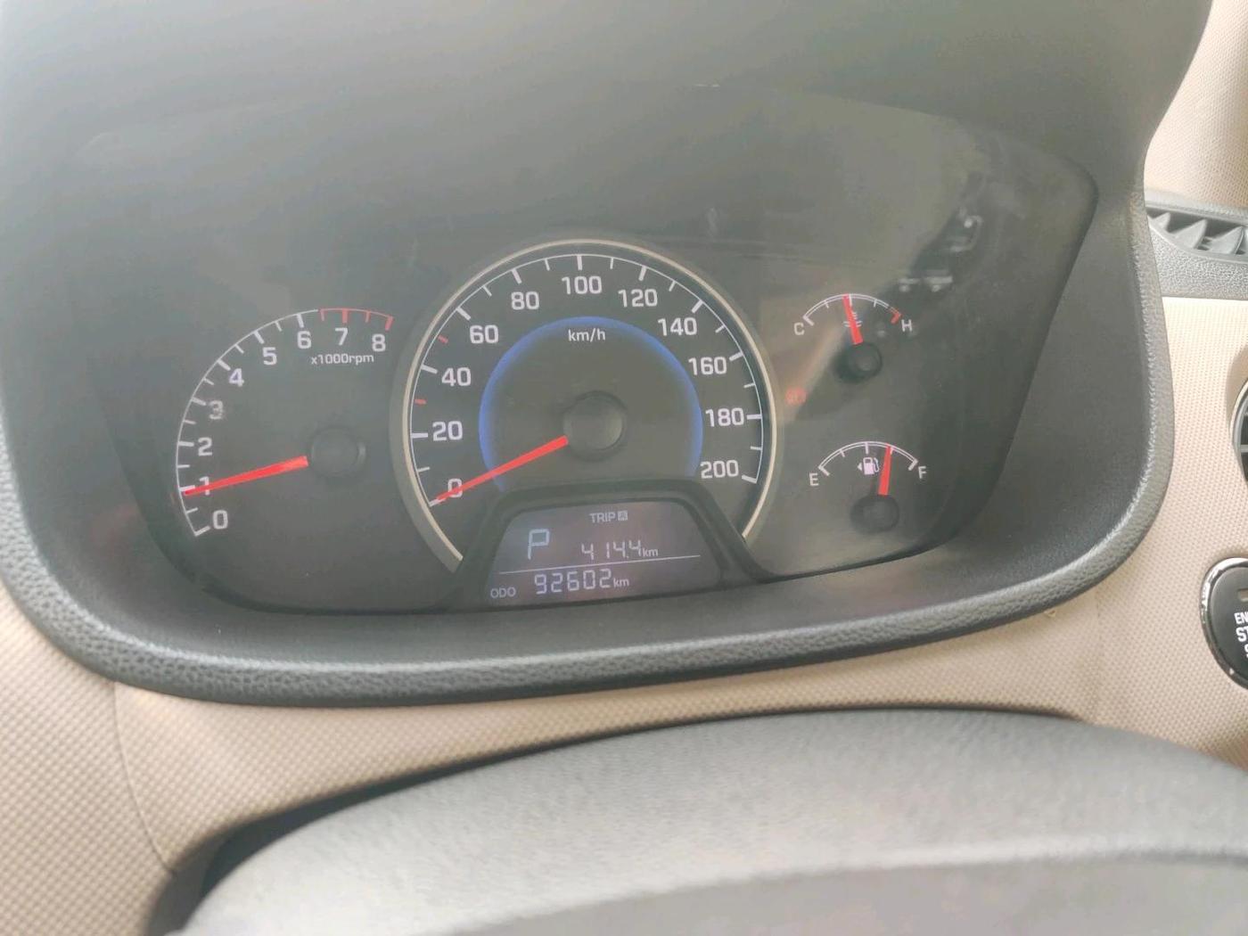 2016 Hyundai Grand i10 ASTA AT 1.2 KAPPA VTVT, Petrol, Automatic, 92,602 km, interior