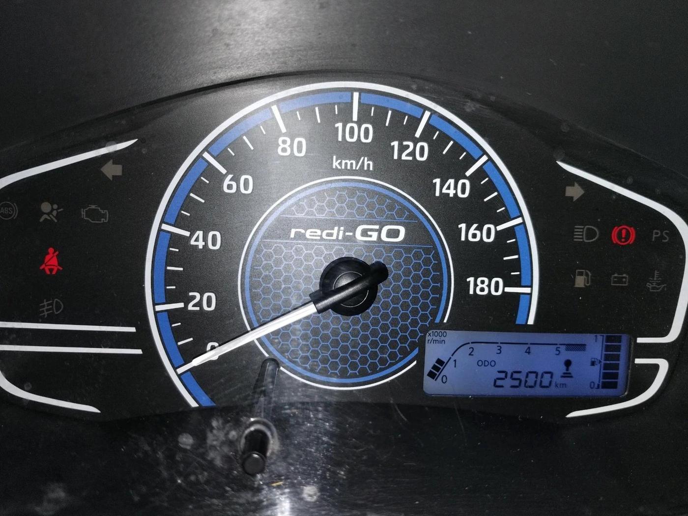 2020 Datsun Redi Go A, Petrol, Manual, 2,500 km, interior