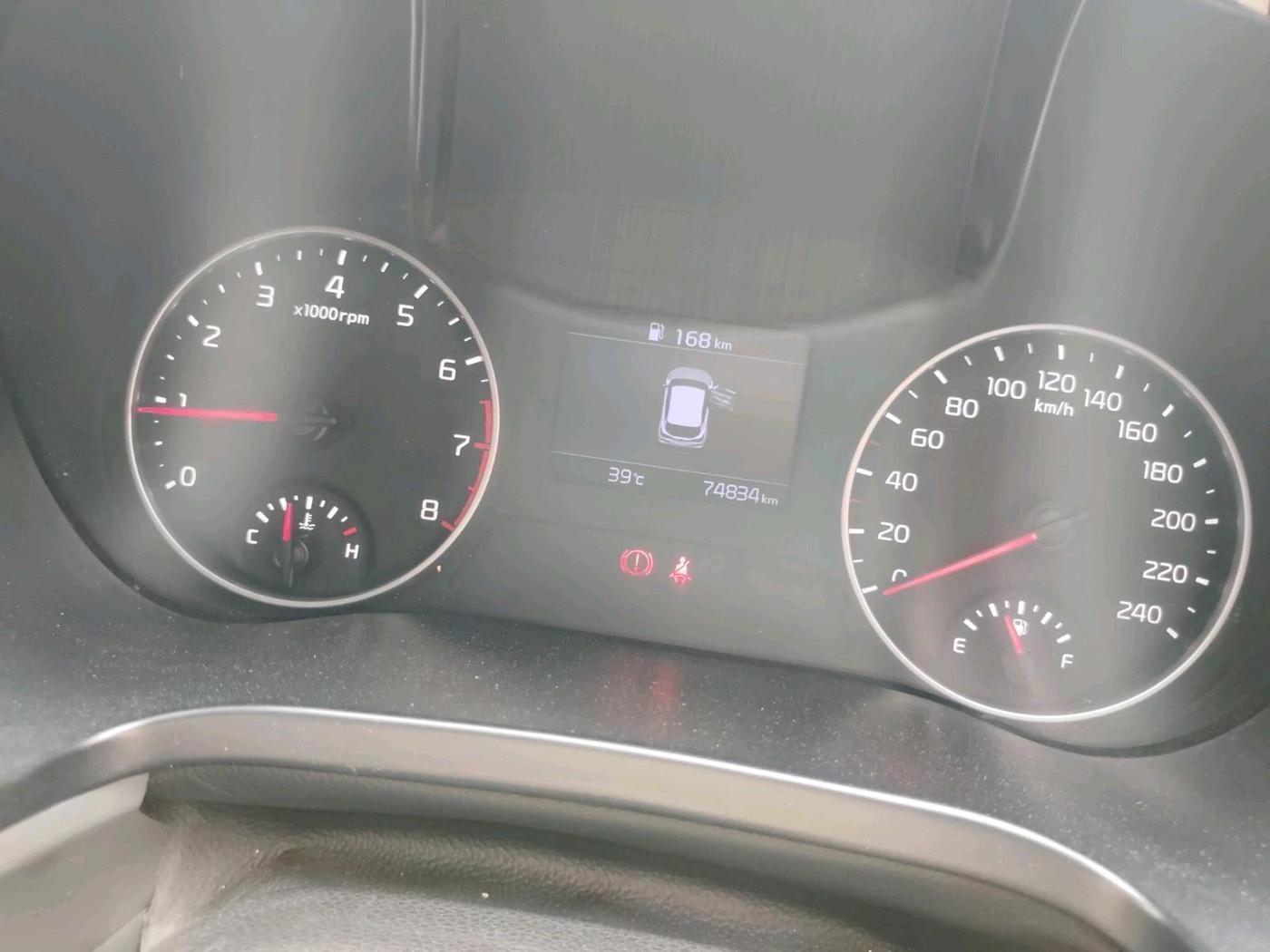 2020 KIA SELTOS HTK PLUS 1.5, Petrol, Manual, 74,834 km, interior