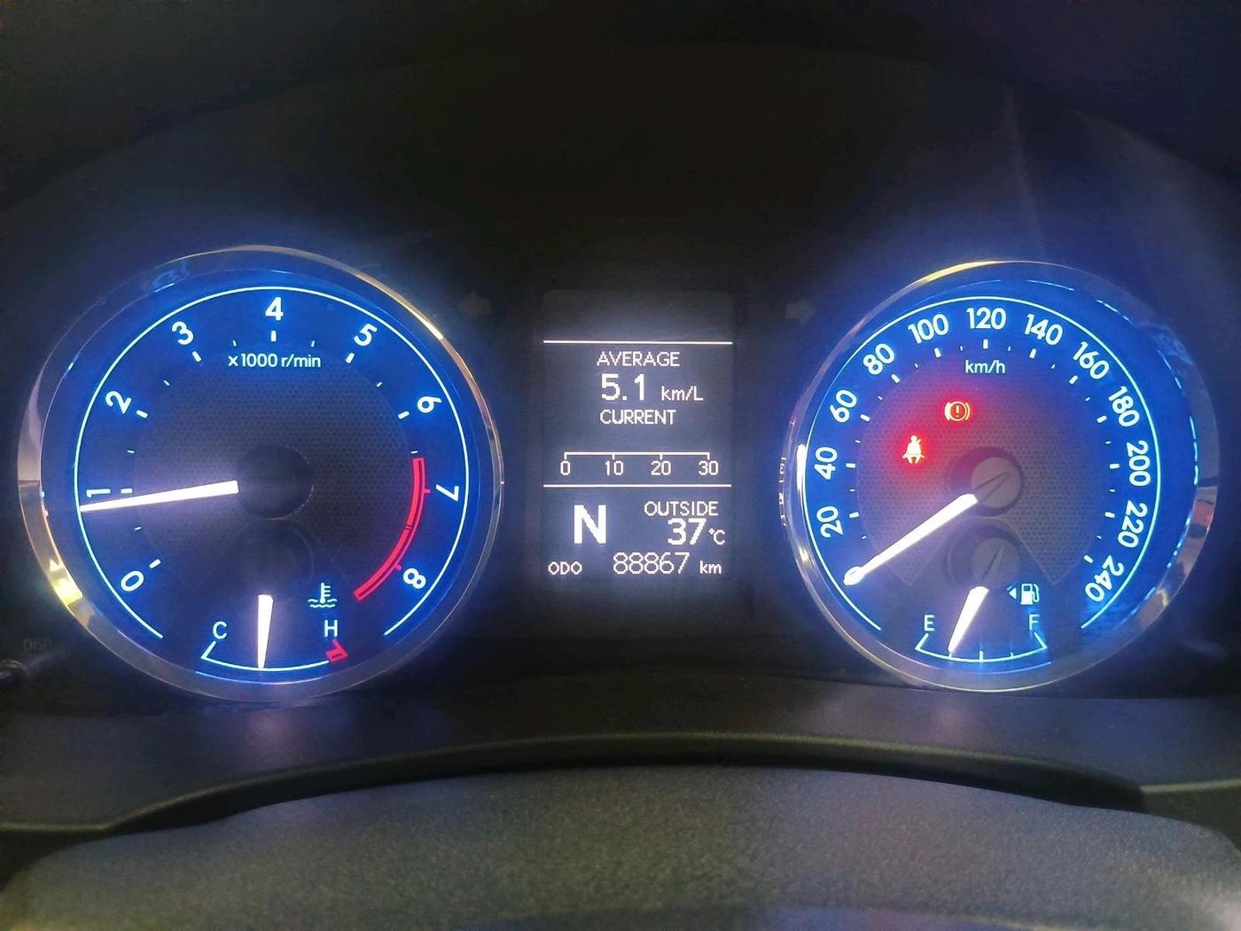 2014 Toyota Corolla Altis G CVT PETROL, Petrol, Automatic, 88,867 km, interior