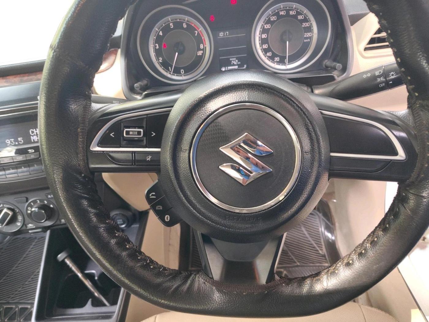 2019 Maruti Dzire VXI, Petrol, Manual, 46,608 km, interior