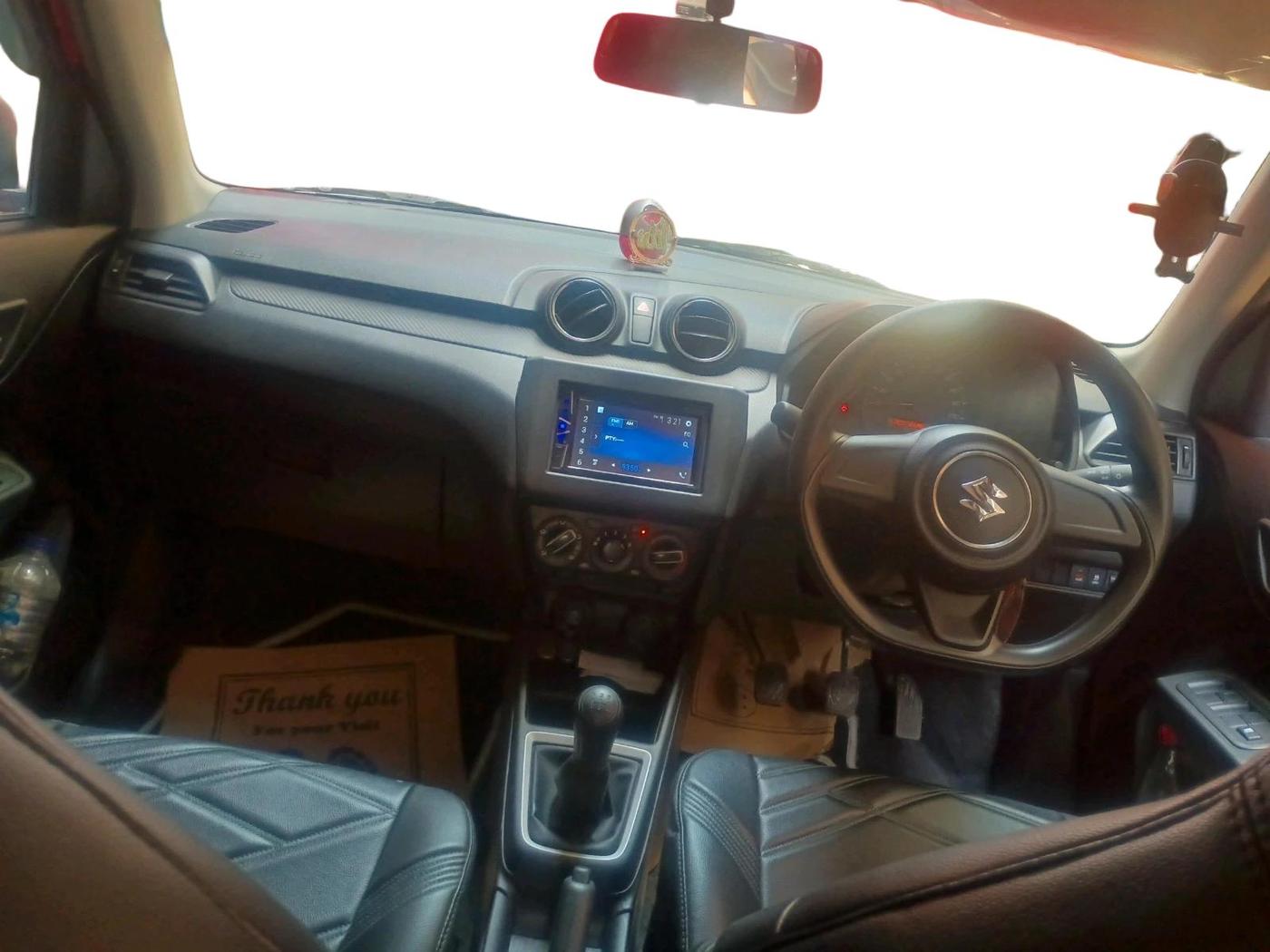 2023 Maruti Swift LXI, Petrol, Manual, 13,671 km, interior