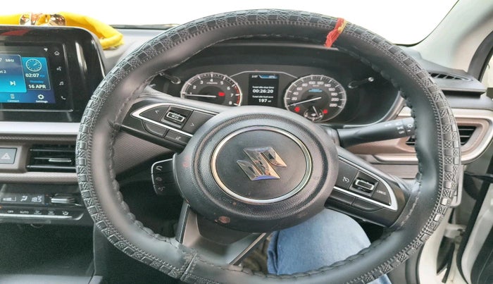 2025 Maruti BREZZA ZXI SMART HYBRID , Petrol, Manual, 5,583 km, interior