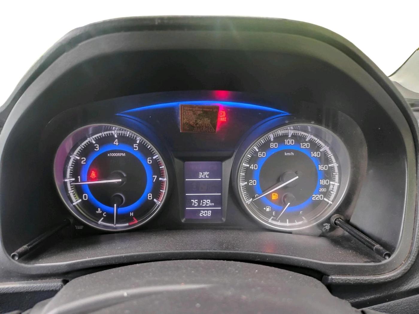 2016 Maruti Baleno DELTA PETROL 1.2, CNG, Manual, 75,139 km, interior