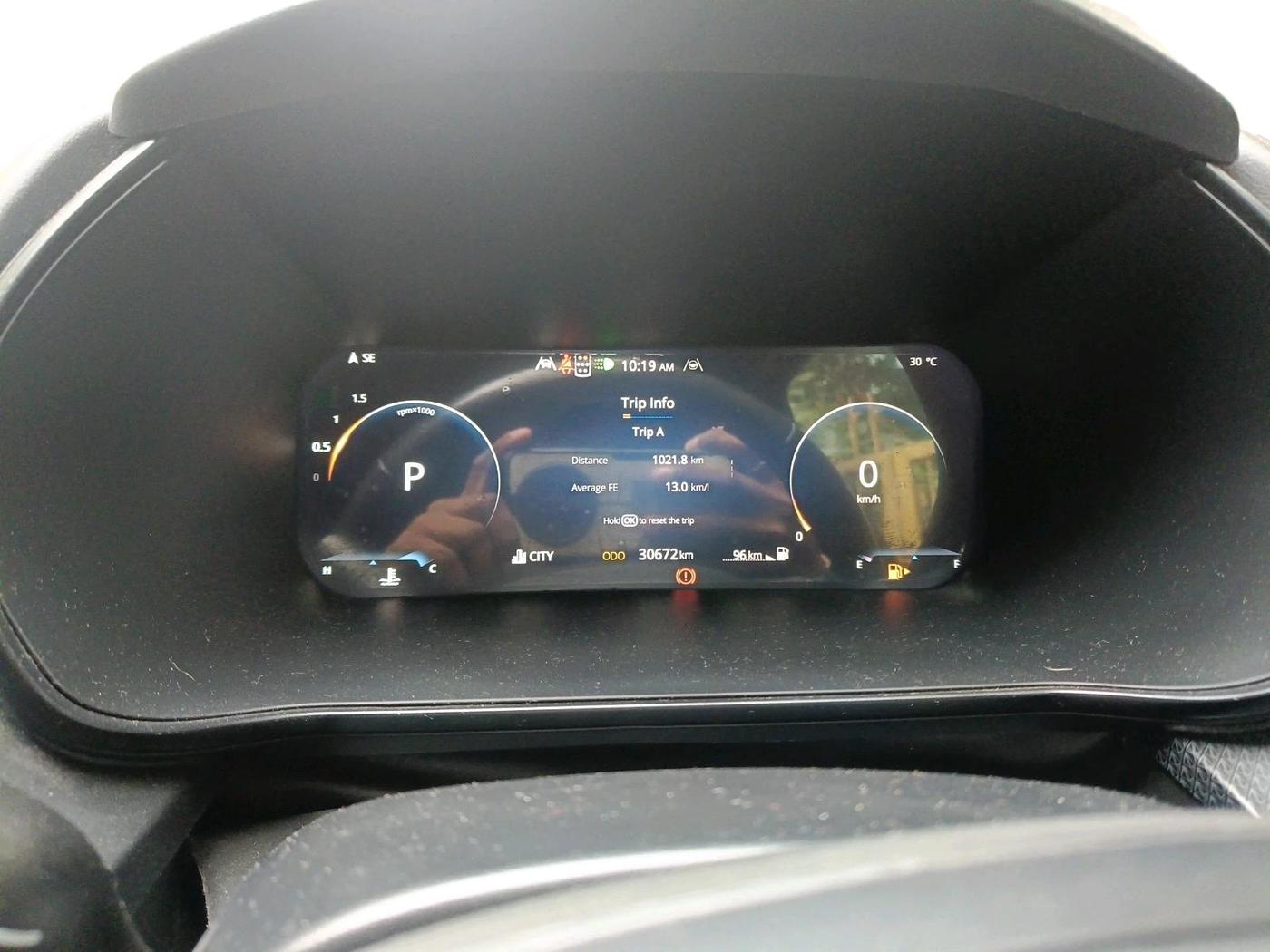 2025 Tata Safari ACCOMPLISHED PLUS DARK EDITION AT, Diesel, Automatic, 30,672 km, interior