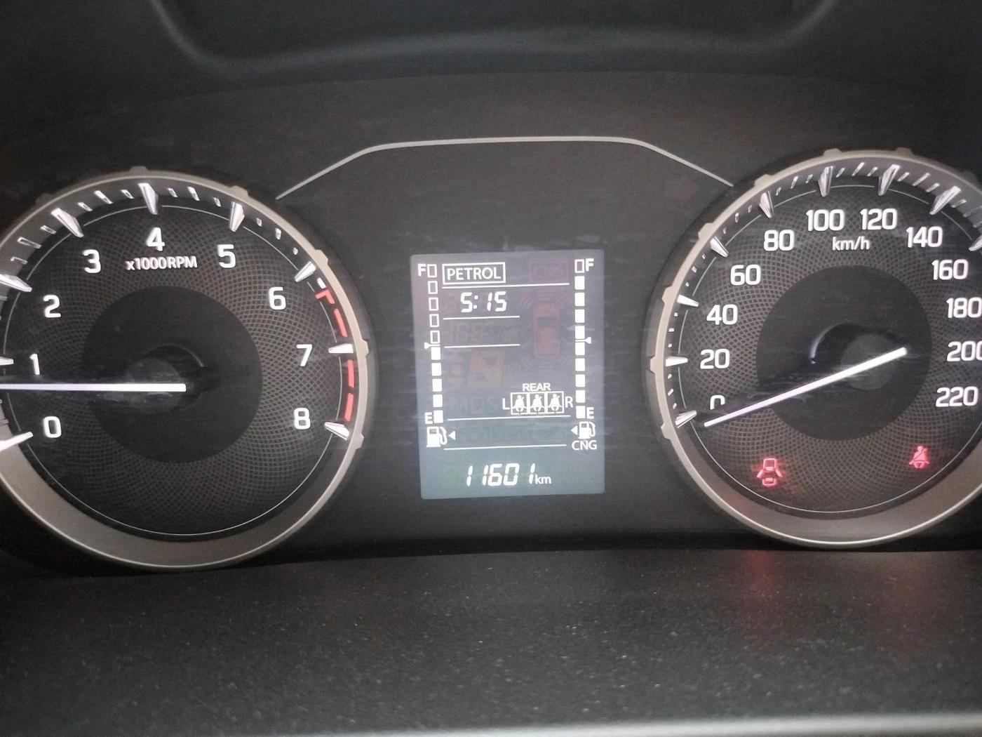2025 Maruti BREZZA LXI S- CNG, CNG, Manual, 11,601 km, interior