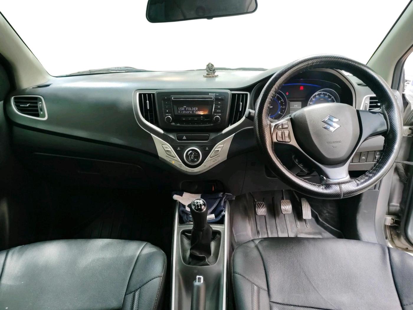 2017 Maruti Baleno DELTA PETROL 1.2, Petrol, Manual, 45,676 km, interior