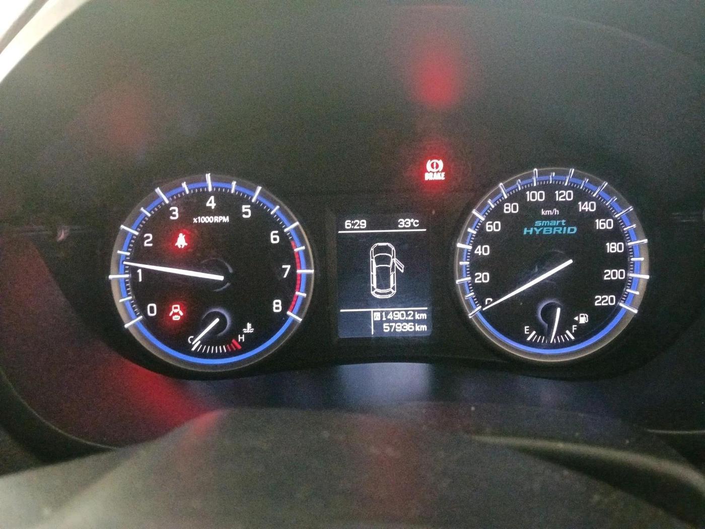 2020 Maruti S Cross ZETA 1.5, Petrol, Manual, 57,936 km, interior