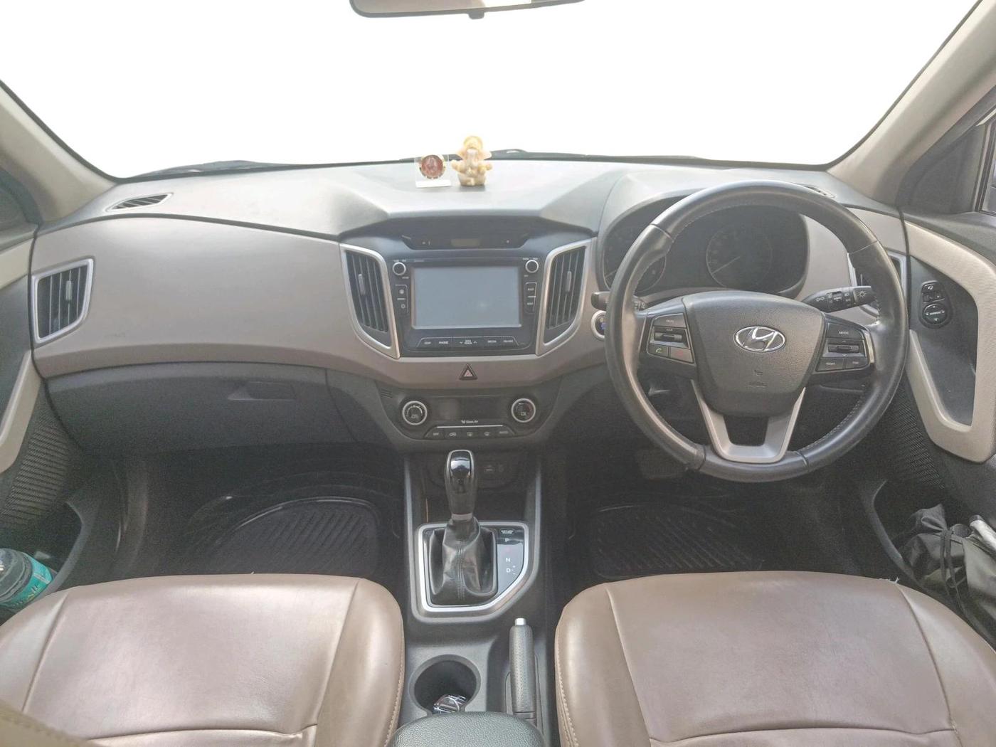 2017 Hyundai Creta SX PLUS AT 1.6 PETROL, Petrol, Automatic, 44,569 km, interior