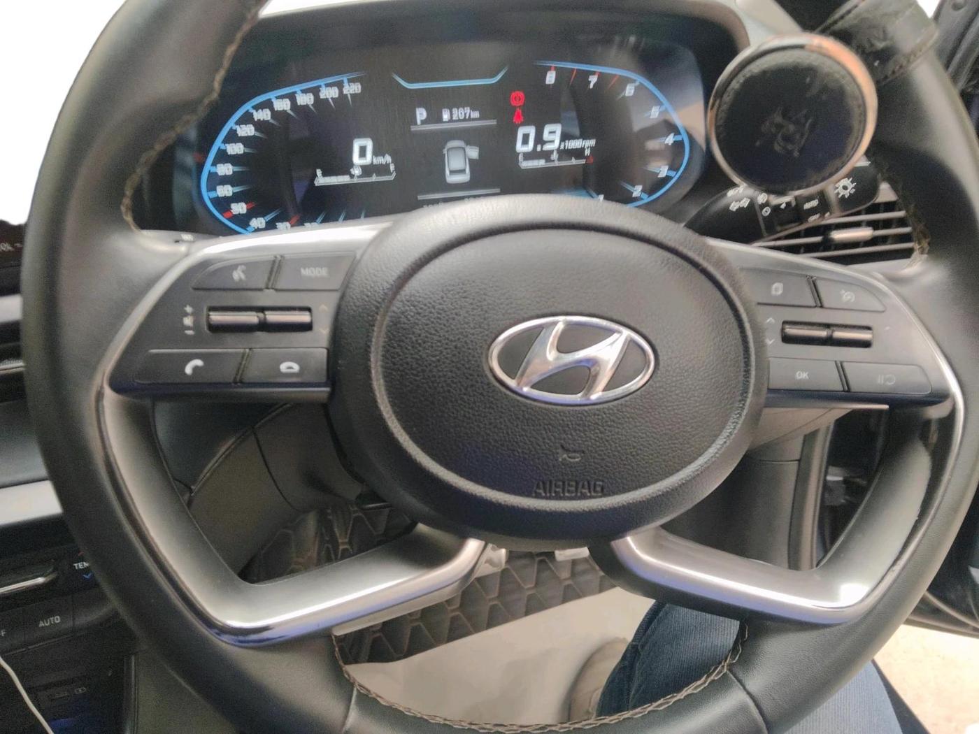 2021 Hyundai NEW I20 ASTA (O) 1.0 TURBO GDI DCT, Petrol, Automatic, 35,631 km, interior