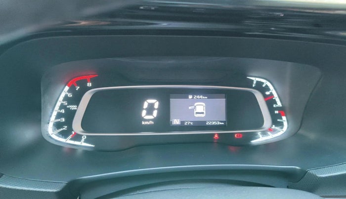 2020 KIA SONET HTX 1.0 IMT, Petrol, Manual, 22,353 km, interior