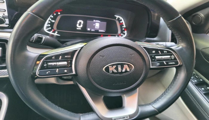 2020 KIA SONET HTX 1.0 IMT, Petrol, Manual, 22,353 km, interior