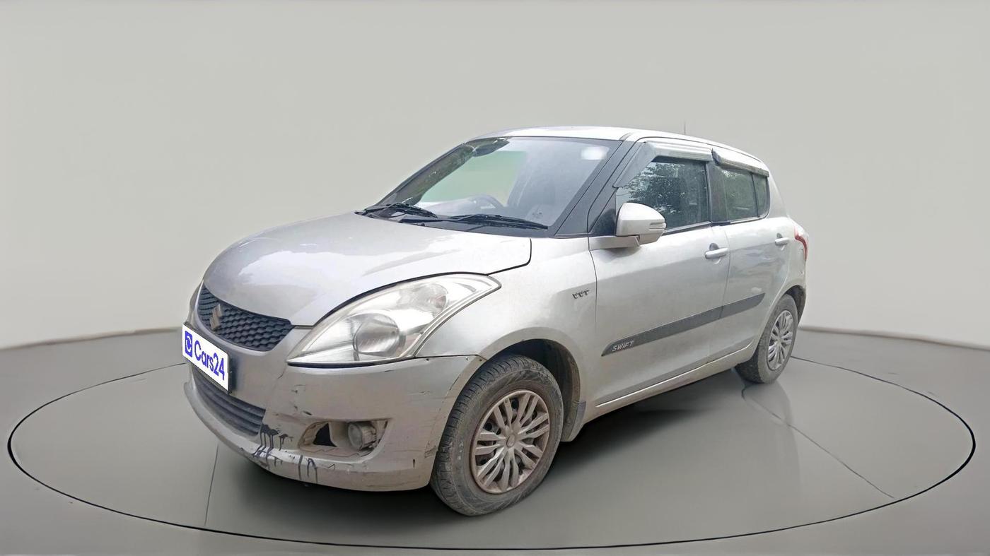 2012 Maruti Swift VXI, CNG, Manual, 97,888 km, exterior