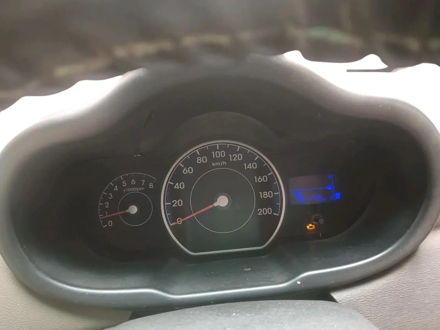2011 Hyundai i10 ERA 1.1, CNG, Manual, 1,49,409 km, interior
