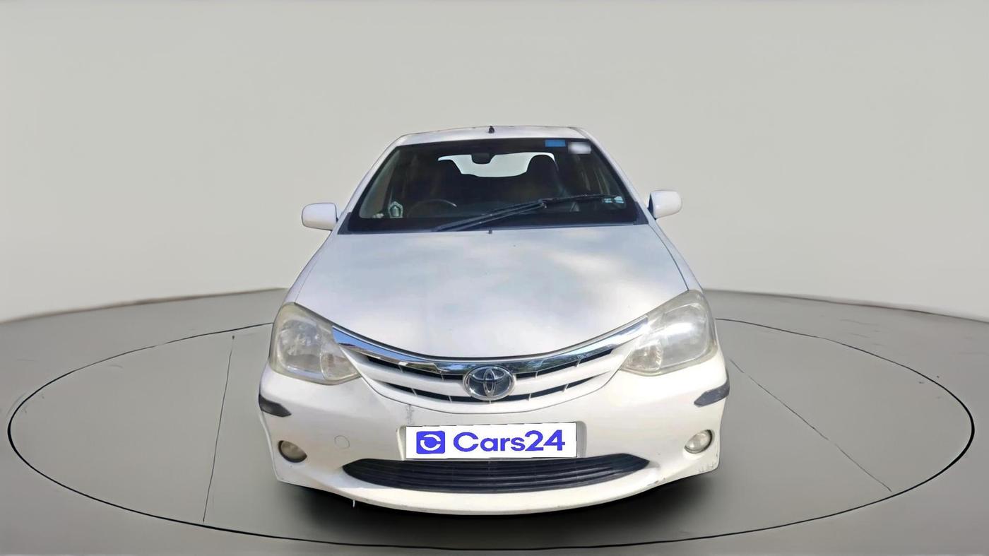 2012 Toyota Etios G, Petrol, Manual, 71,746 km, exterior