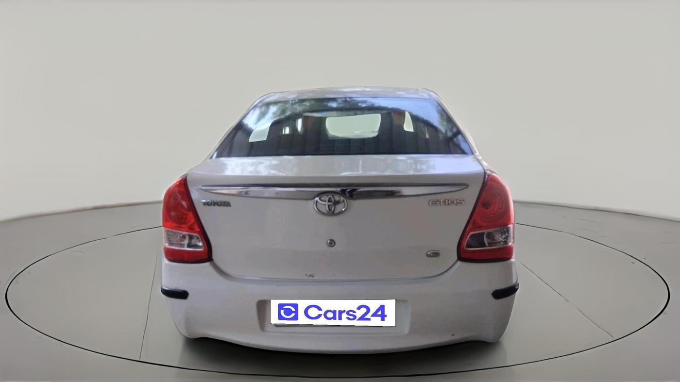 2012 Toyota Etios G, Petrol, Manual, 71,746 km, exterior