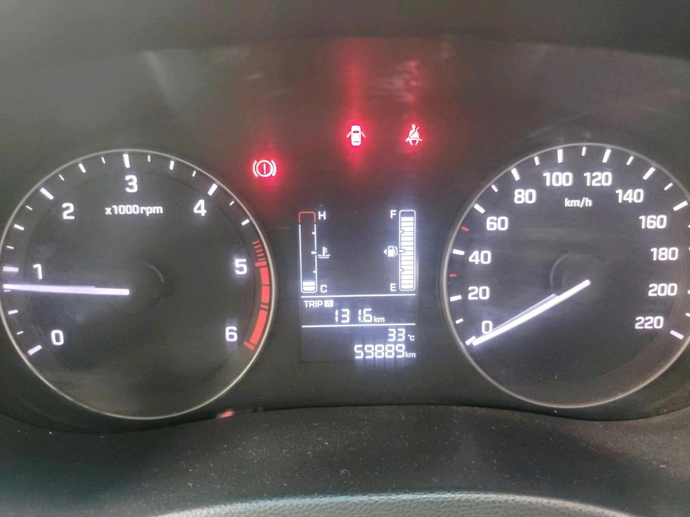2016 Hyundai Creta S PLUS 1.4 DIESEL, Diesel, Manual, 59,889 km, interior