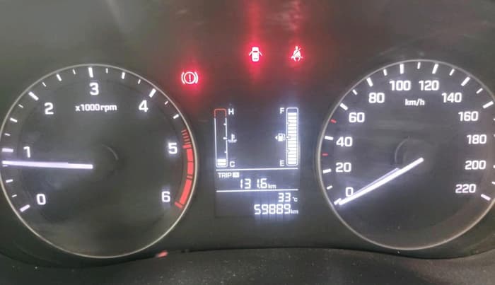 2016 Hyundai Creta S PLUS 1.4 DIESEL, Diesel, Manual, 59,889 km, interior