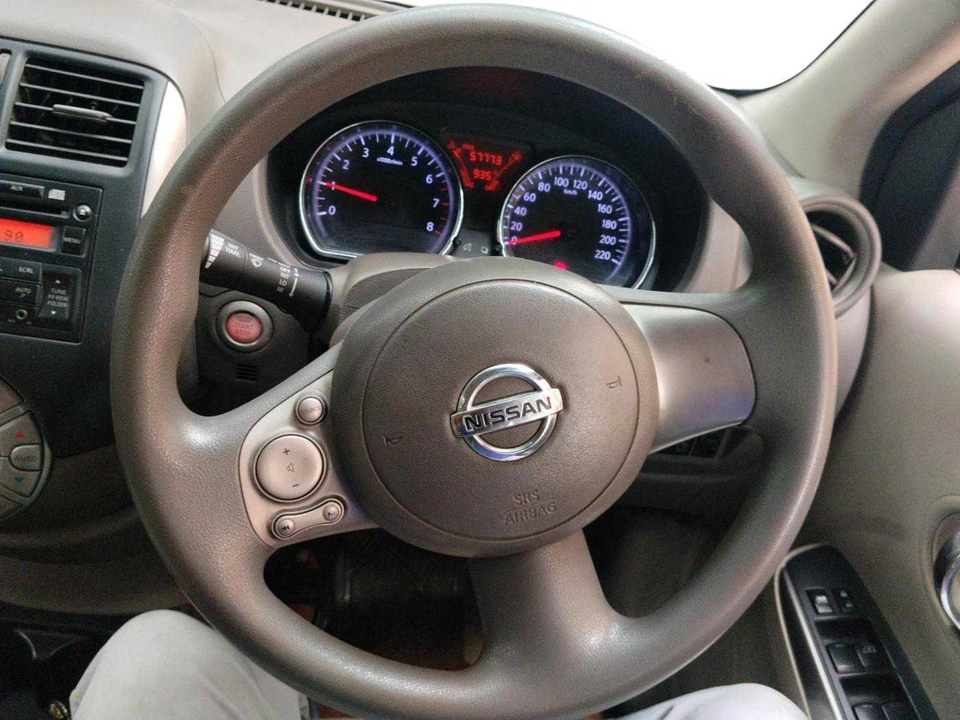 2012 Nissan Sunny XV PETROL, Petrol, Manual, 57,773 km, interior