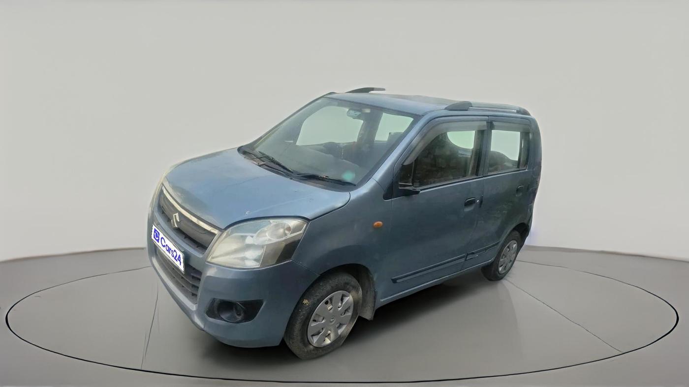2013 Maruti Wagon R 1.0 LXI, Petrol, Manual, 85,395 km, exterior