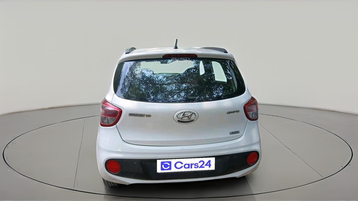 2017 Hyundai Grand i10 SPORTZ (O) AT 1.2 KAPPA VTVT, Petrol, Automatic, 93,026 km, exterior