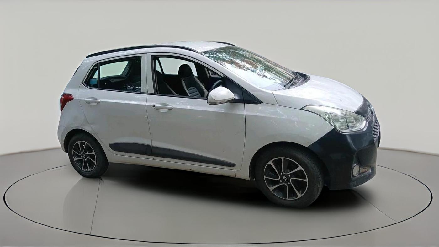 2017 Hyundai Grand i10 SPORTZ (O) AT 1.2 KAPPA VTVT, Petrol, Automatic, 93,026 km, exterior