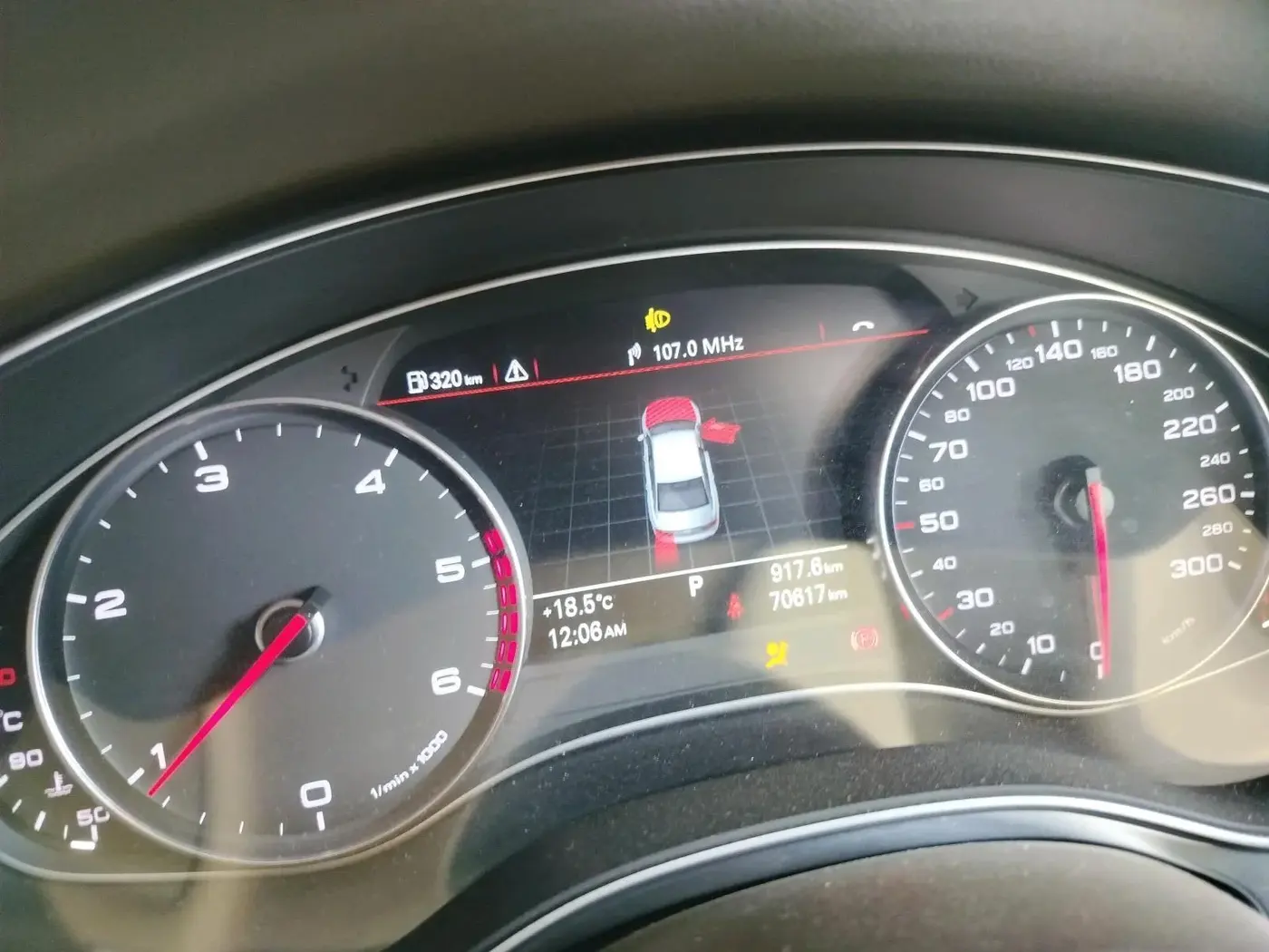 2013 Audi A6 2.0 TDI PREMIUM, Diesel, Automatic, 70,617 km, interior