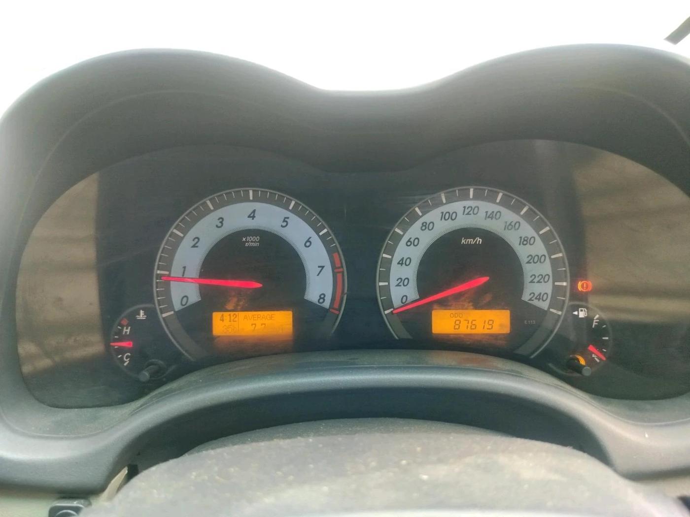 2013 Toyota Corolla Altis G PETROL, Petrol, Manual, 87,619 km, interior
