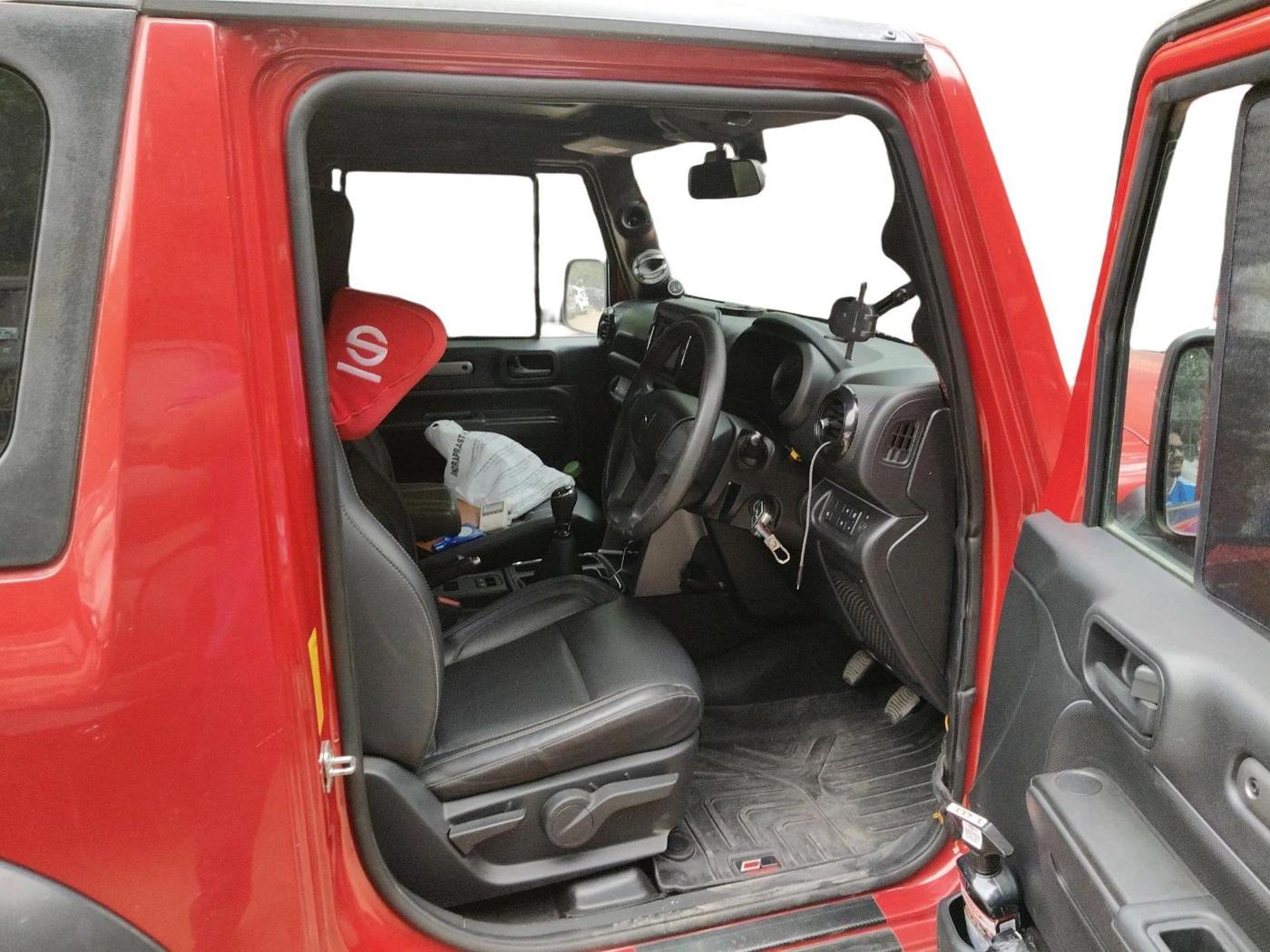 2024 Mahindra Thar AX (O) D 2WD HT, Diesel, Manual, 37,683 km, interior