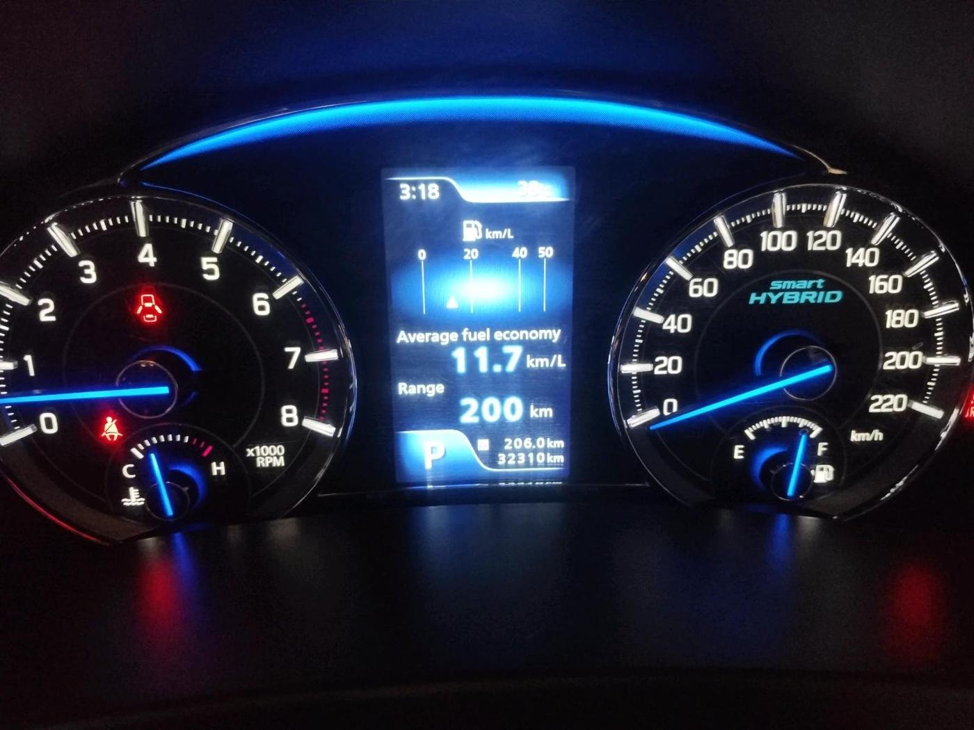 2022 Maruti Ciaz ALPHA  AT 1.5 SHVS PETROL, Petrol, Automatic, 32,310 km, interior