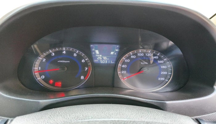 2014 Hyundai Verna FLUIDIC 1.4 VTVT CX, Petrol, Manual, 50,311 km, interior