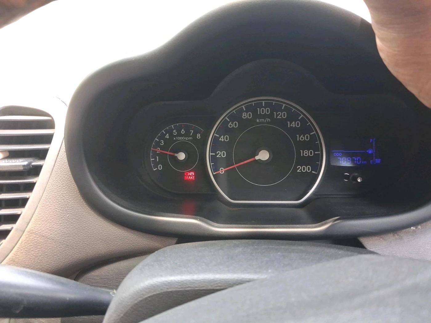 2011 Hyundai i10 ERA 1.1, CNG, Manual, 70,970 km, interior
