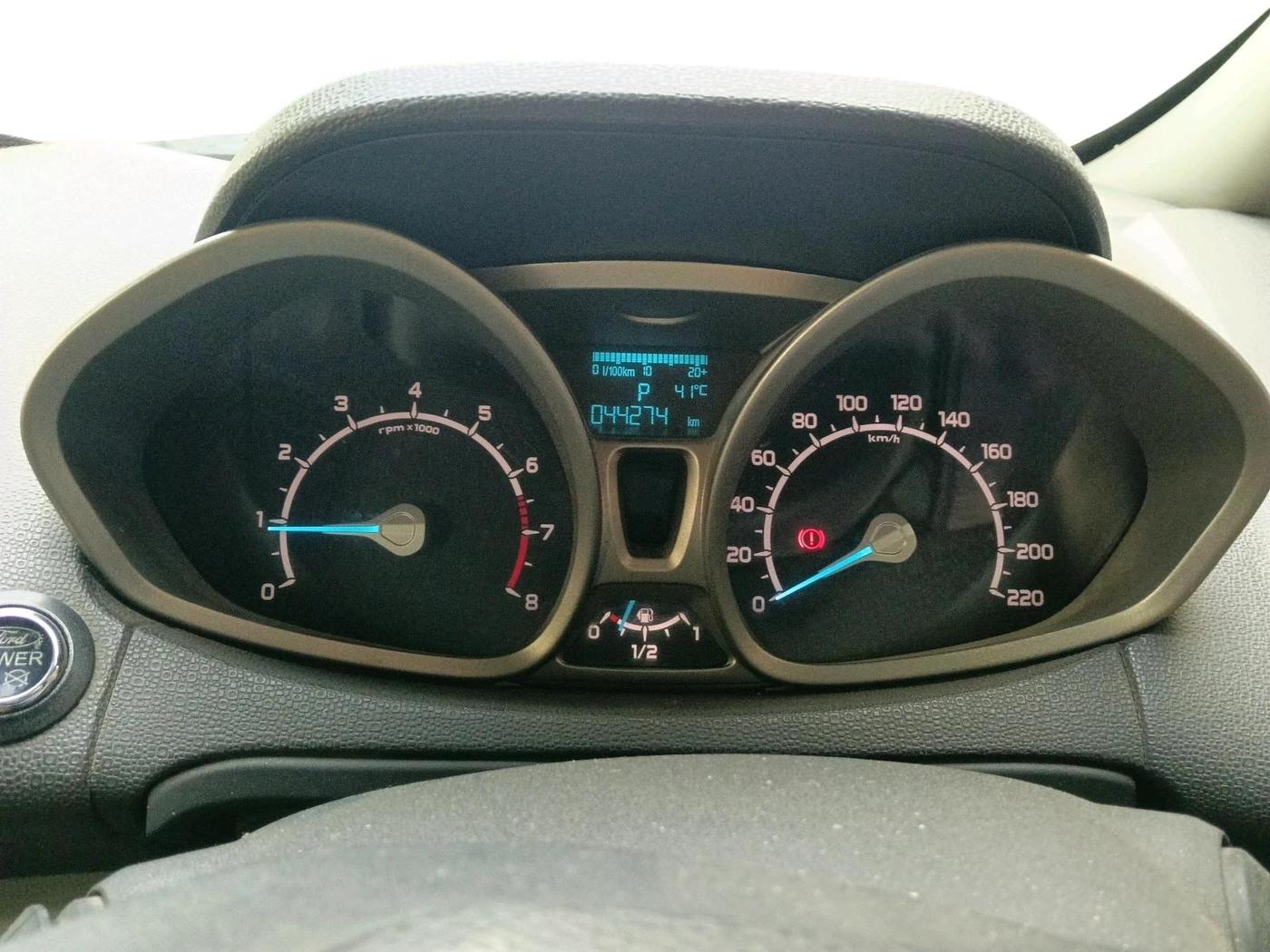 2016 Ford Ecosport TITANIUM 1.5L PETROL AT, Petrol, Automatic, 44,274 km, interior