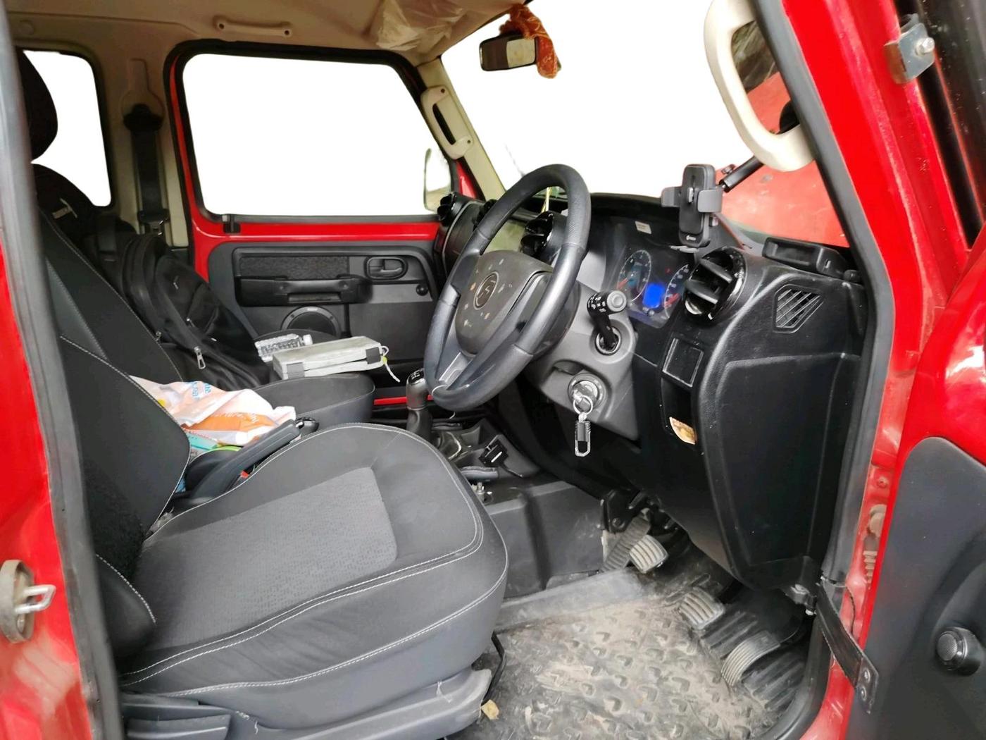 2022 Force Motors GURKHA 4x4x4, Diesel, Manual, 28,267 km, interior