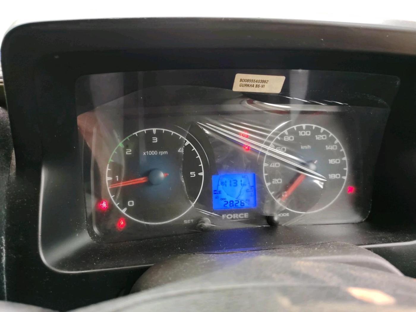2022 Force Motors GURKHA 4x4x4, Diesel, Manual, 28,267 km, interior