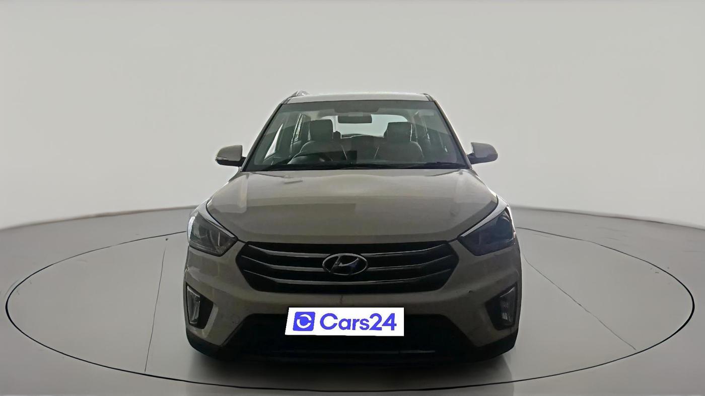 2016 Hyundai Creta SX PLUS 1.6 PETROL, Petrol, Manual, 1,92,417 km, exterior