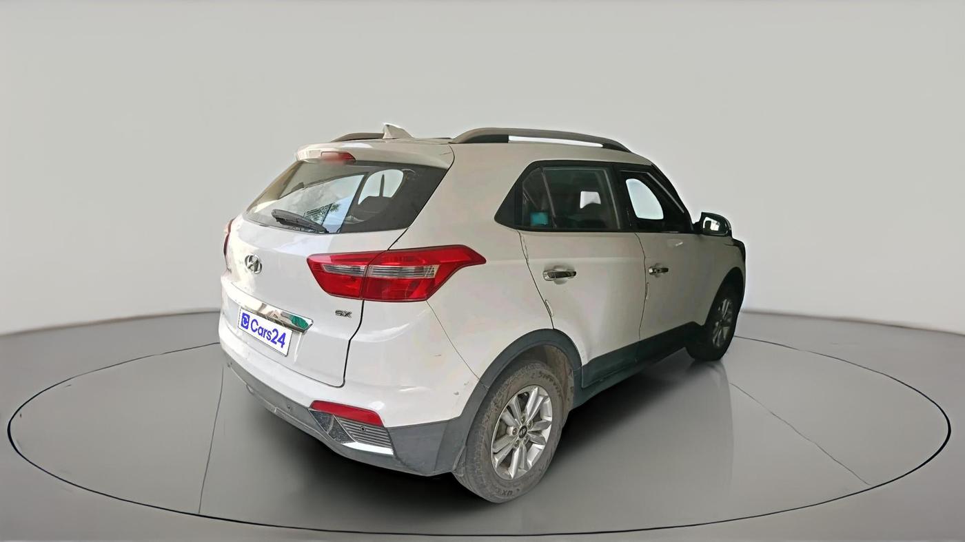 2016 Hyundai Creta SX PLUS 1.6 PETROL, Petrol, Manual, 1,92,417 km, exterior