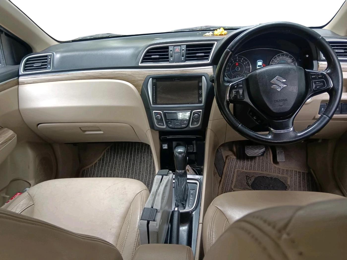2019 Maruti Ciaz ALPHA  AT 1.5 SHVS PETROL, Petrol, Automatic, 66,807 km, interior