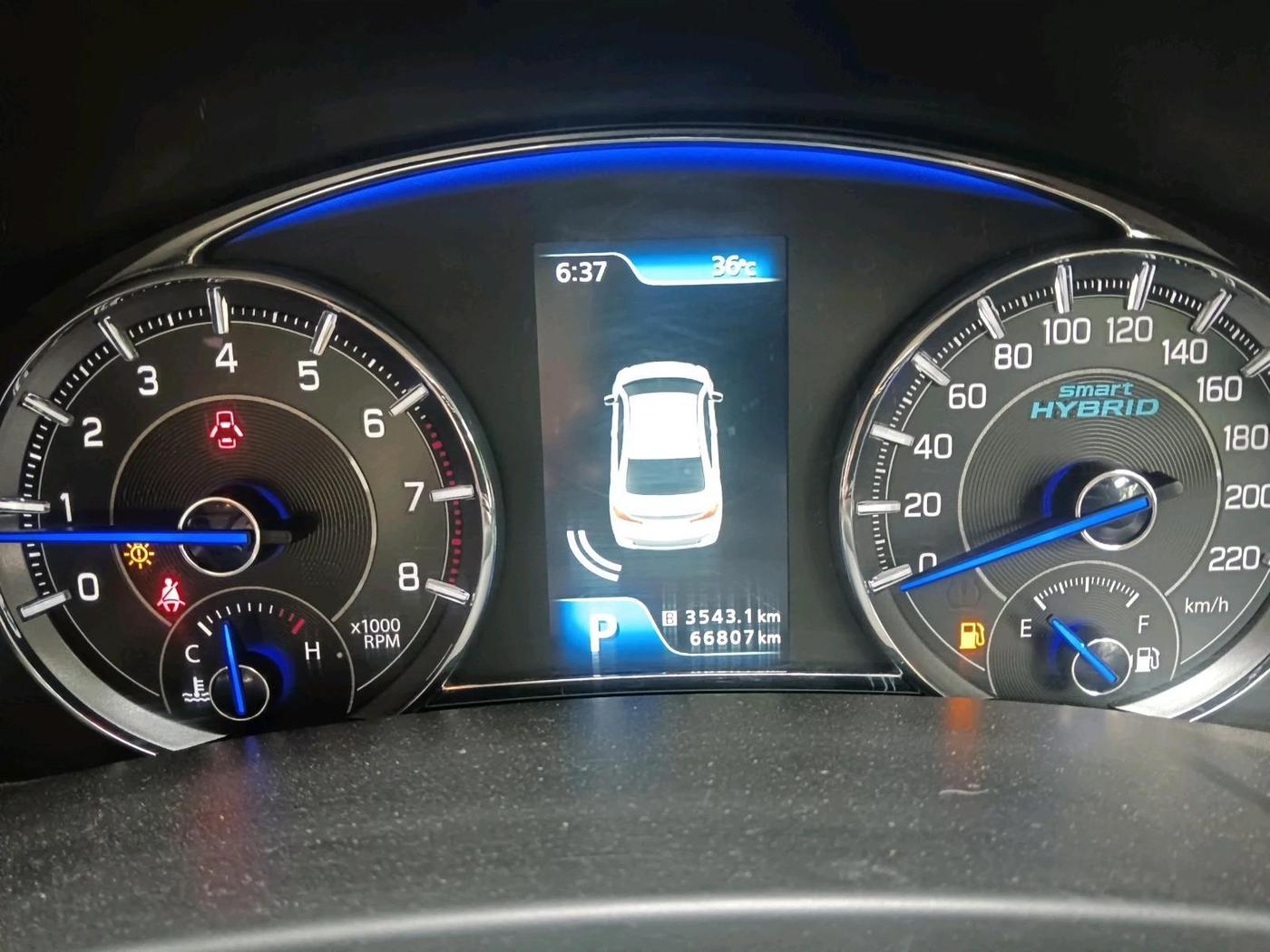 2019 Maruti Ciaz ALPHA  AT 1.5 SHVS PETROL, Petrol, Automatic, 66,807 km, interior