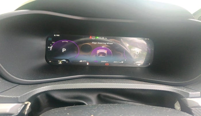 2024 Tata NEXON FEARLESS + SUNROOF DCA DUAL TONE 1.2 PETROL, Petrol, Automatic, 3,700 km, interior