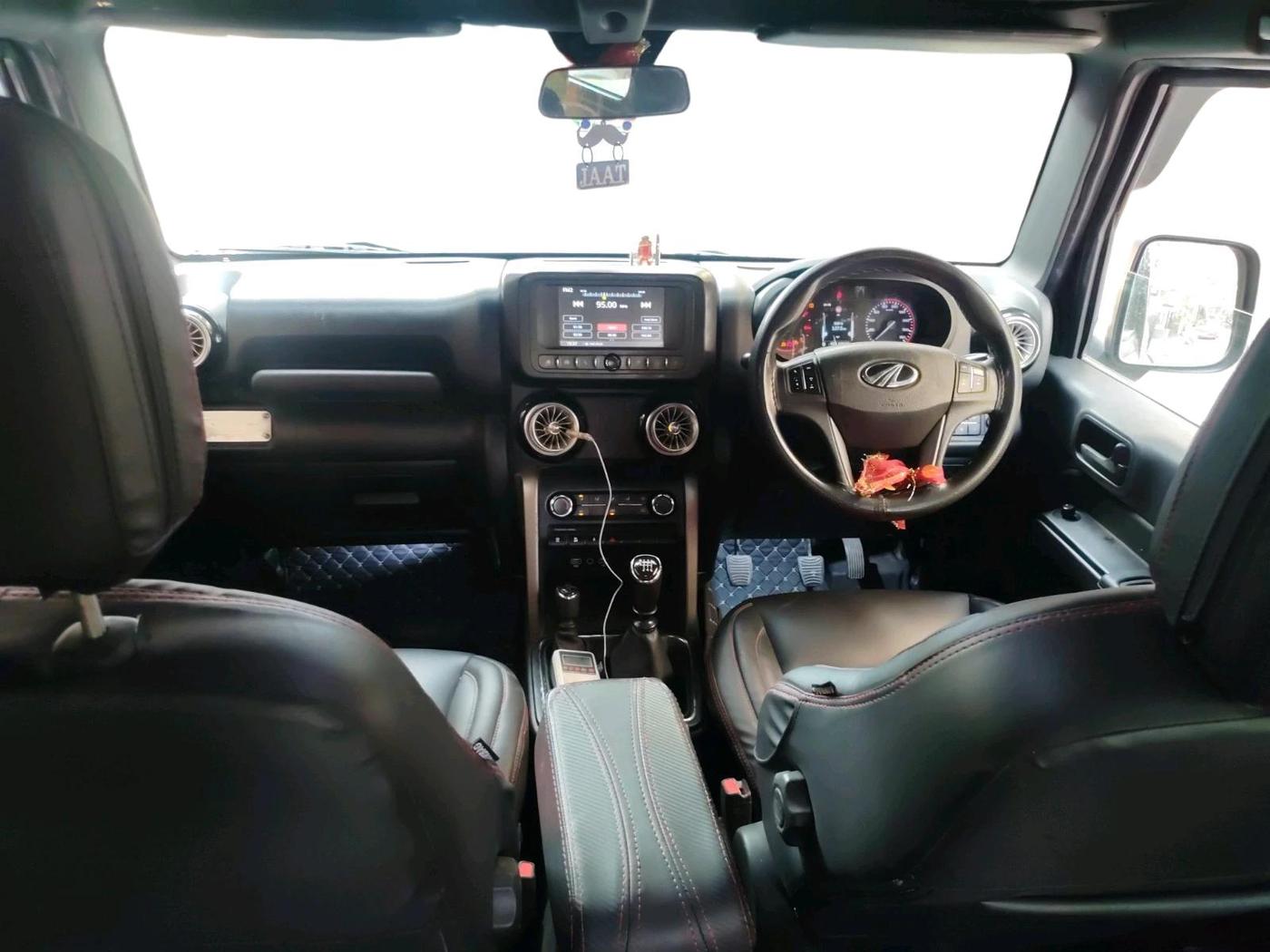 2021 Mahindra Thar LX HARD TOP 4WD MT, Diesel, Manual, 1,05,247 km, interior