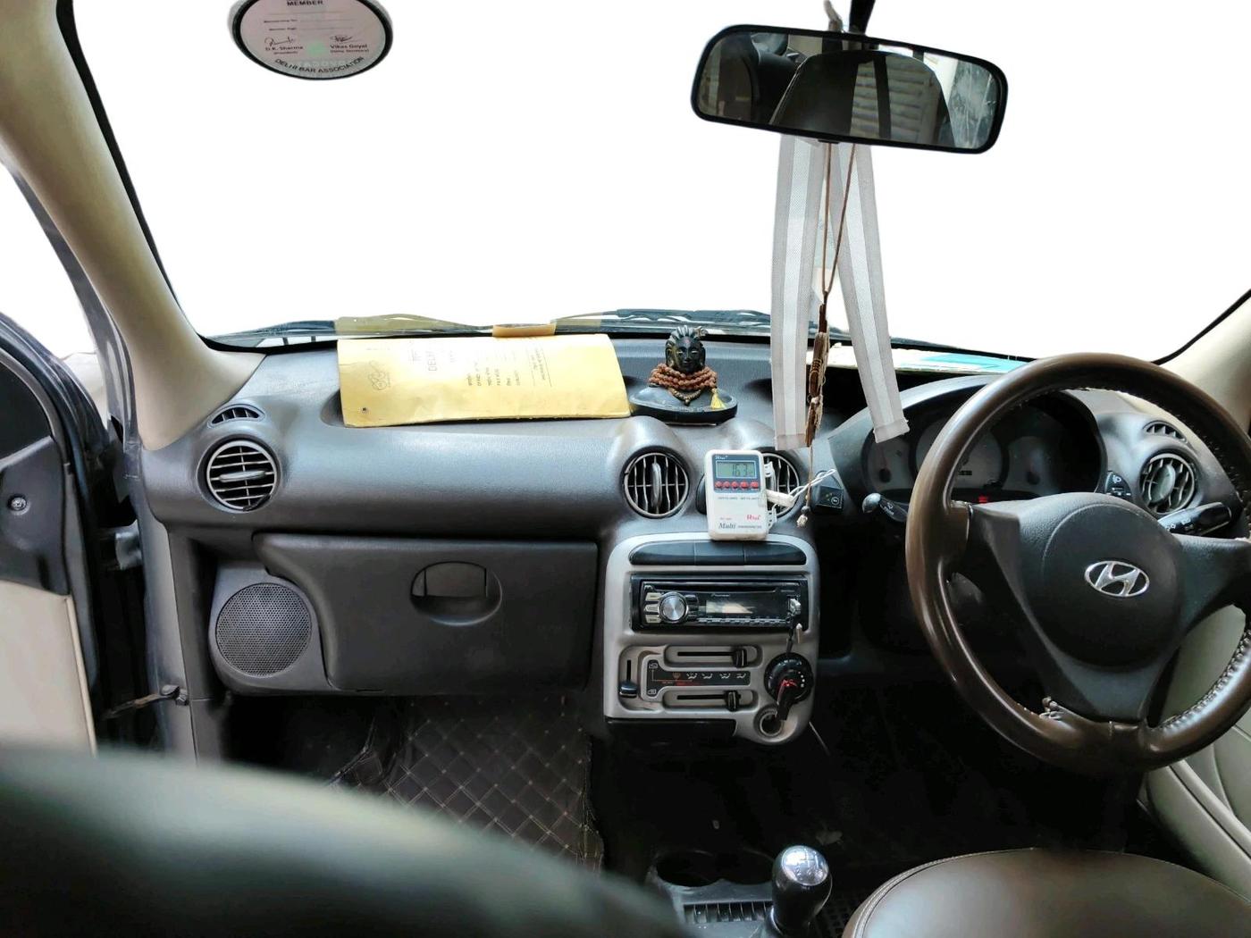 2013 Hyundai Santro Xing GL, CNG, Manual, 75,872 km, interior