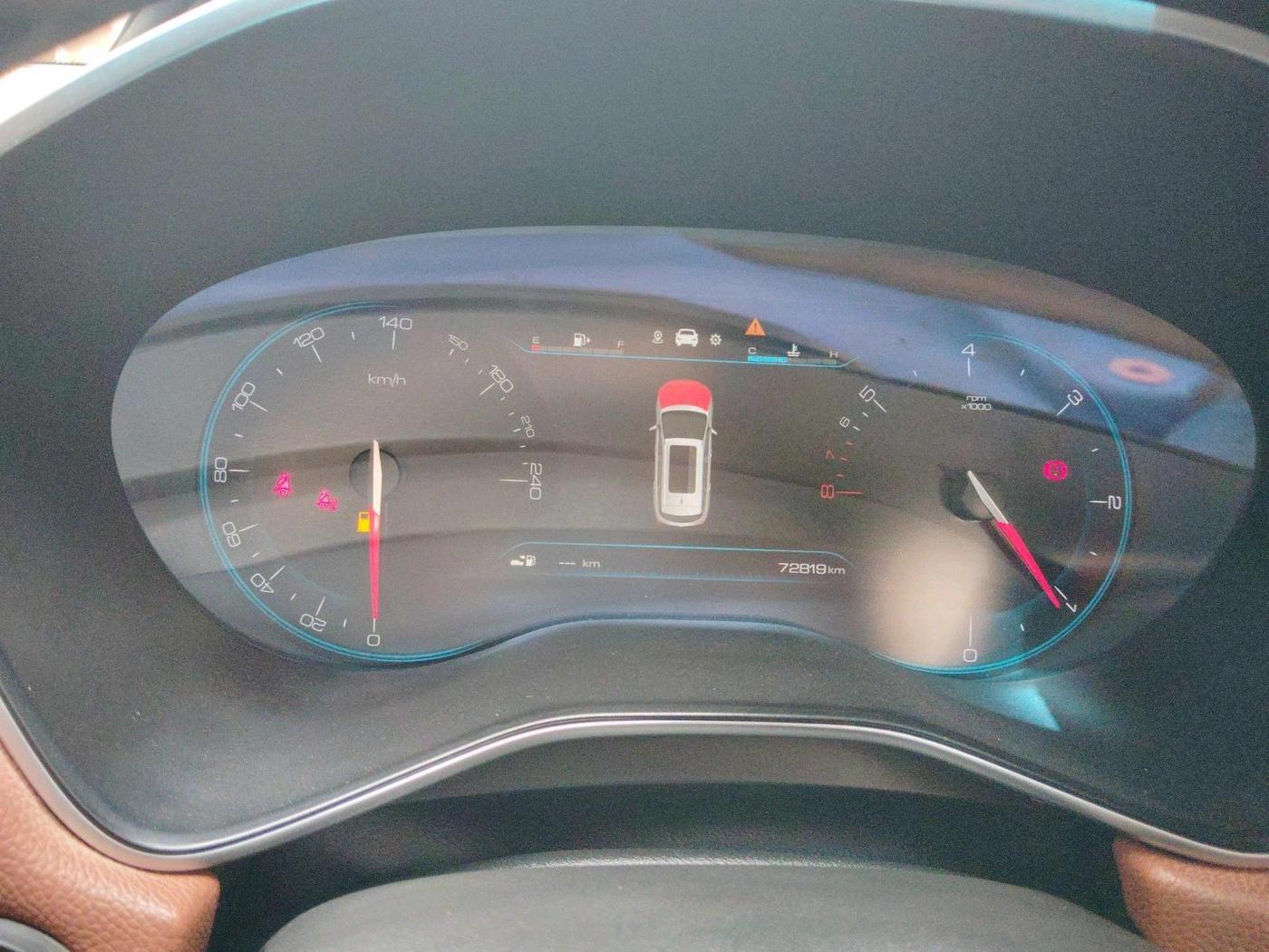 2020 MG HECTOR PLUS SHARP 1.5 PETROL TURBO HYBRID MT 6-STR, Petrol, Manual, 72,819 km, interior