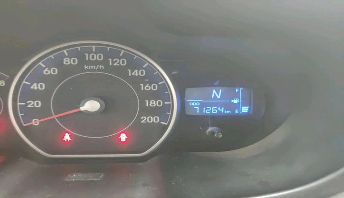 2012 Hyundai i10 SPORTZ 1.2 AT, CNG, Automatic, 71,264 km, interior