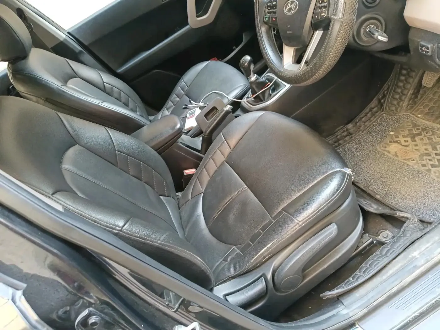 2019 Hyundai Creta E PLUS 1.6 PETROL, CNG, Manual, 86,628 km, interior