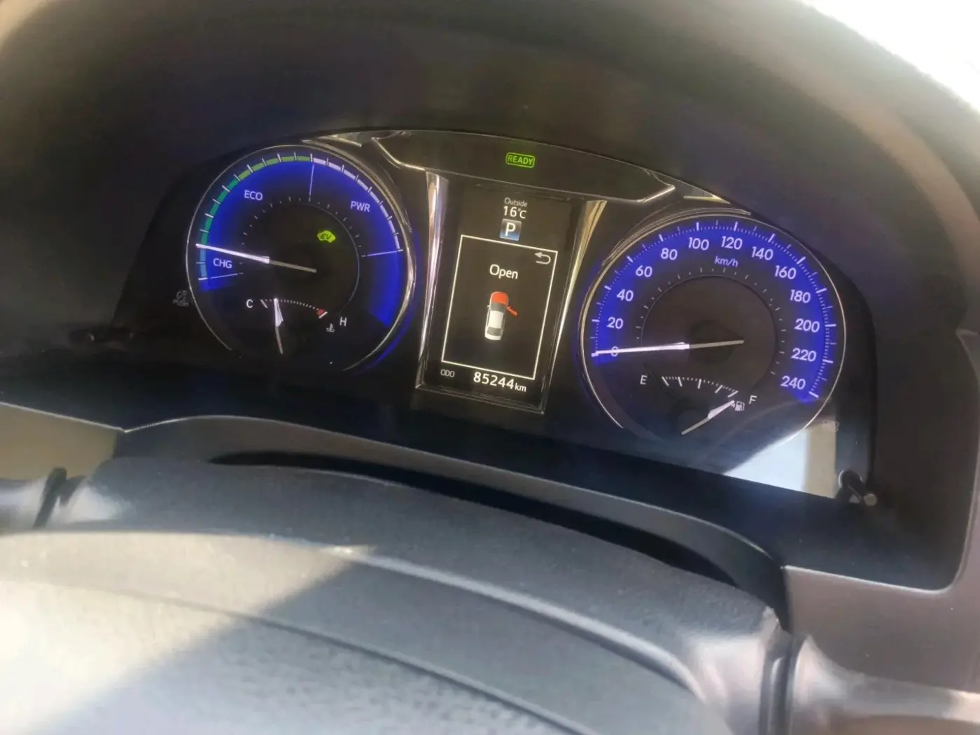 2016 Toyota Camry HYBRID, Hybrid, Automatic, 85,244 km, interior